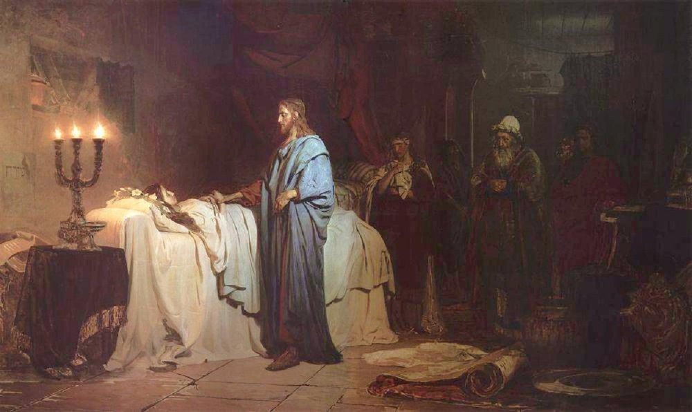 Jésus ressuscite la fille de Jaïre - guérison